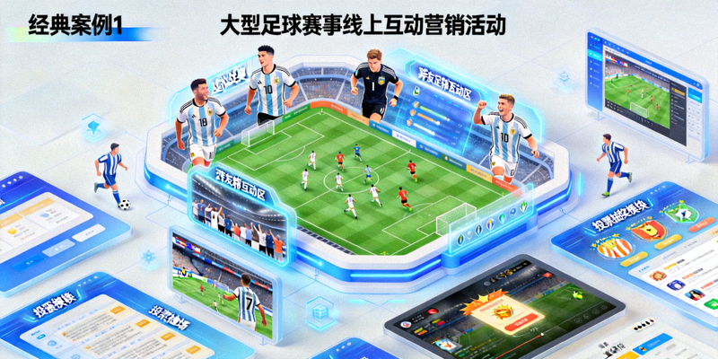 经典案例1 - 大型足球赛事线上互动营销活动全景