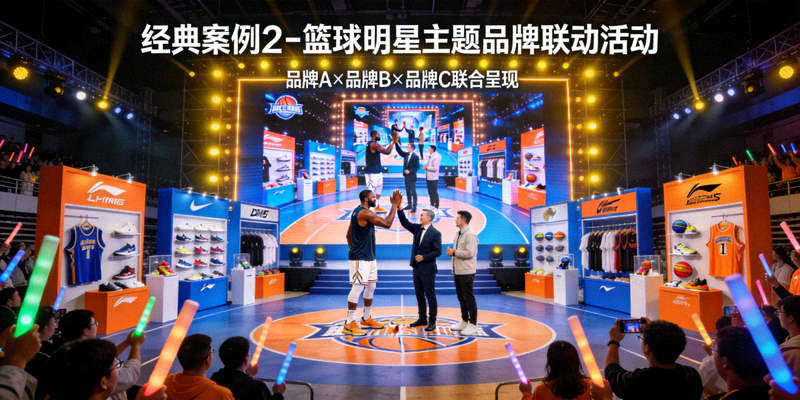 经典案例2 - 篮球明星主题品牌联动活动现场